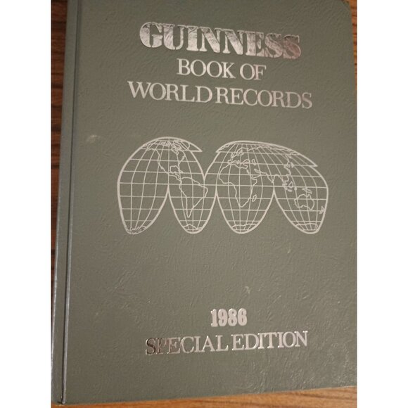 Guinness Book Of World Records 1986 Special Edition Hardcover - Picture 1 of 5